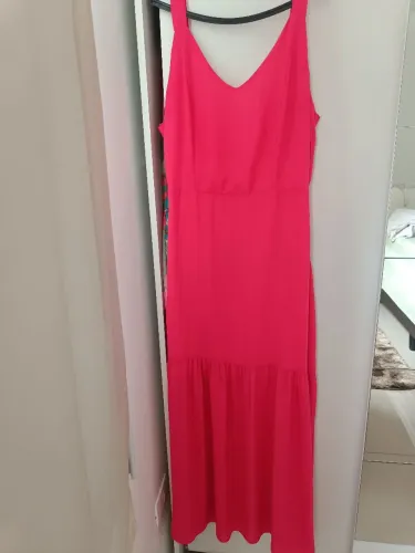 Vestido longo Rosa