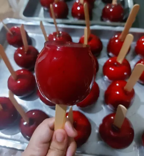Guloseimas para festa junina maçã do amor