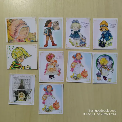 Lote de figurinhas Sarah Kay