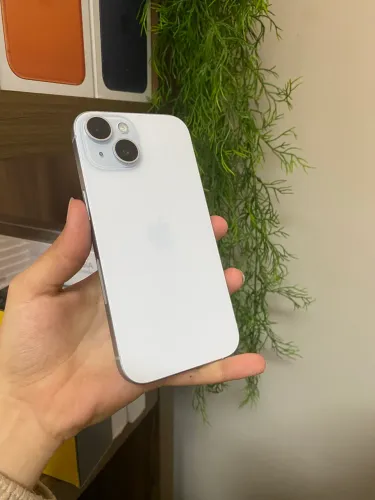 IPHONE 15 azul 128GB SEMINOVO + BRINDE SURPRESA 