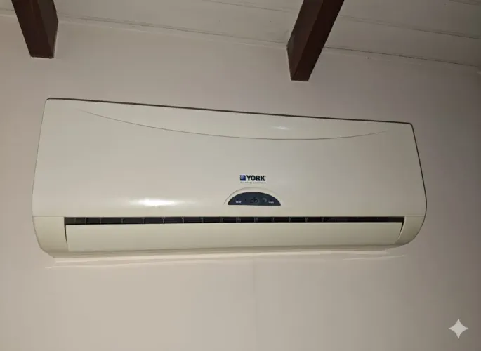 Ar condicionado completo funcionando 12 mil btu's 
