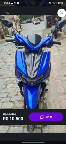 Yamaha Neo 125 2021 - Único Dono,Documentação OK