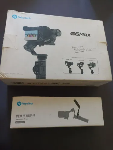 Gimbal Feiyutech G6 Max para câmeras e celulares