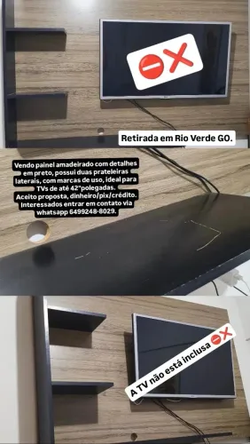 Vendo Painel Usado para TV até 42 polegadas