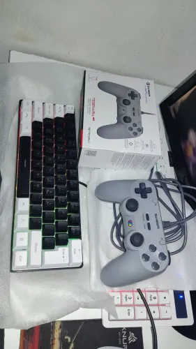 Teclado gamer novo barato