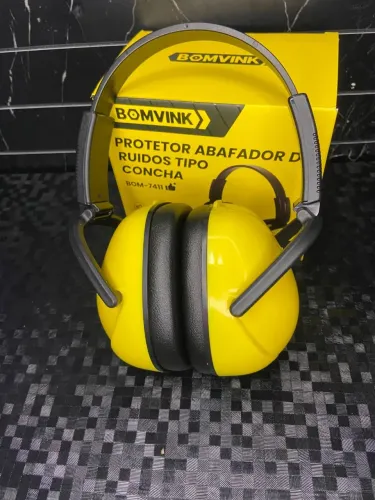 PROTETOR ABAFADOR DE RUÍDOS TIPO CONCHA BOMVINK BOM-7411