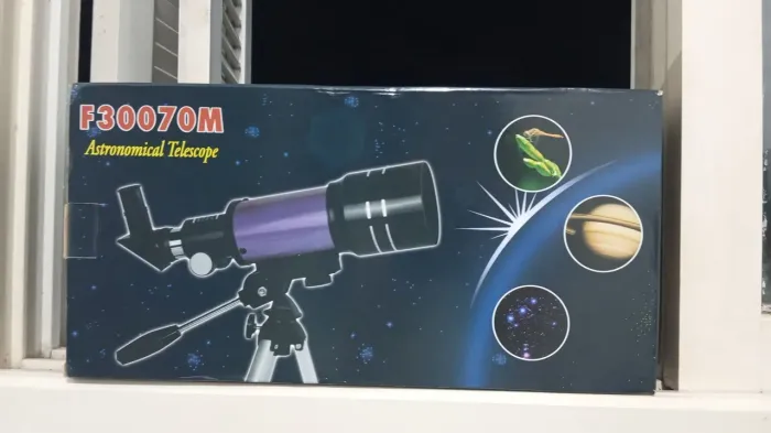 Telescópio Refrator F30070M (Completo. Excelente)