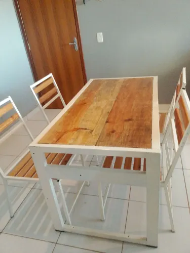 mesa de jantar rustica 