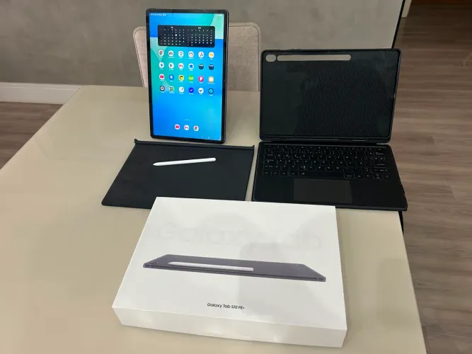 tablet samsung galaxy tab s10 fe+ 128gb kit original completo