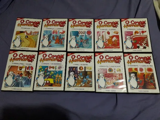 DVDS Corpo Humano - Desenho - Dublado
