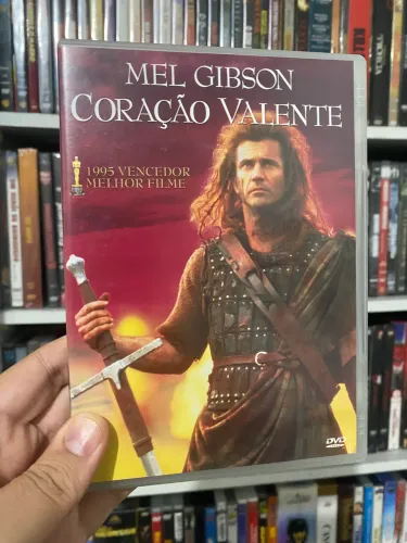 Coração Valente DVD Original Mel Gibson Oscar Melhor Filme