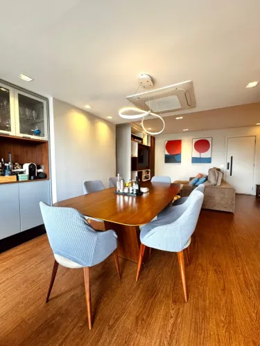 Apartamento para venda em Vila Anastácio com 3 quartos, sendo 1 suíte, 129m²