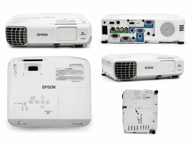 Projetor Epson PowerLite S27 - Excelente Estado | HDMI | Controle Remoto p/ Copa do Mundo