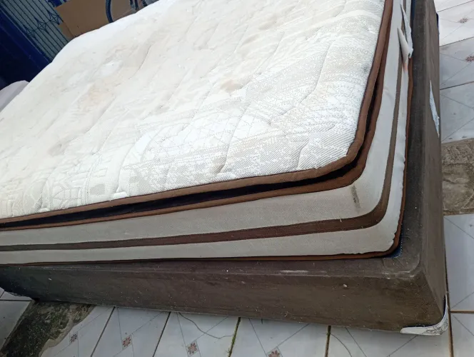 Cama box casal