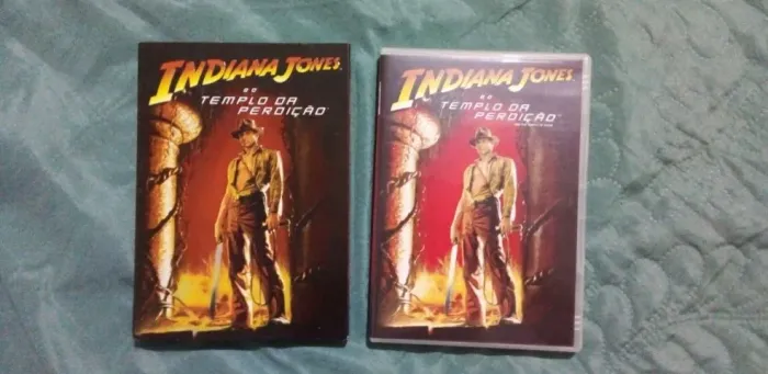 DVD Indiana Jones e o Templo da Perdição - Novo deslacrado mas nunca usado