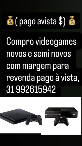 Compramos seu videogame