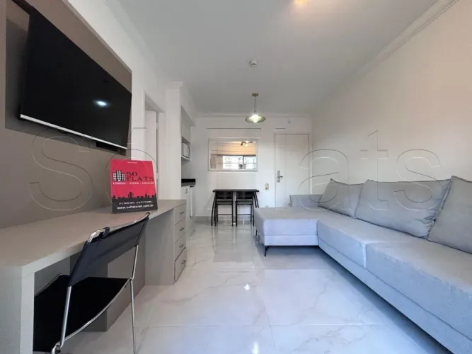 Flat The Palace, disponível para locação com 36m², 01 dormitório e 01 vaga