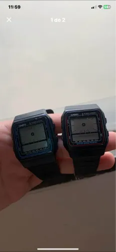 2 relógios casio digital originais