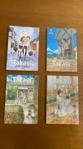 Manga takagi a mestra das pegadinhas de peças 01 ao 04