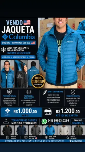 Jaquetas Importadas USA Novas Para o Frio