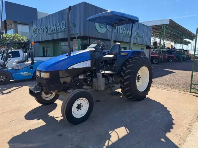 New Holland TL 75 4x2 ano 2007, Motor MWM 