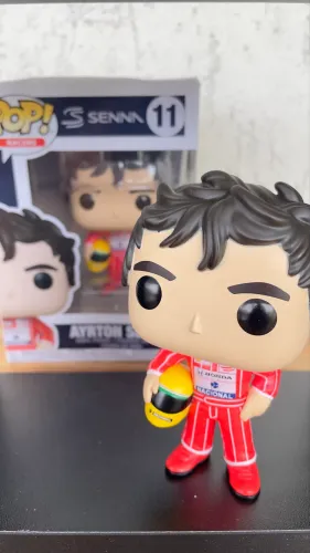 Boneco Funko Ayrton Senna - LEIA A DESCRIÇÃO 