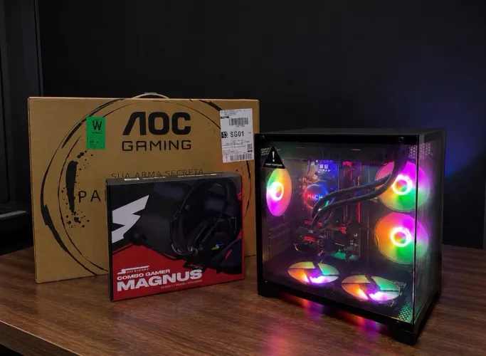 Pc Gamer Novo Completo Ryzen 5600G