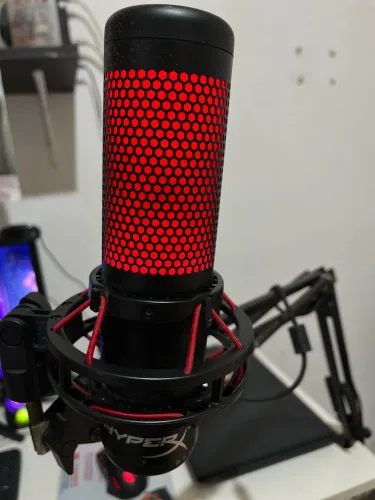 Microfone HyperX QuadCast Original - Completo