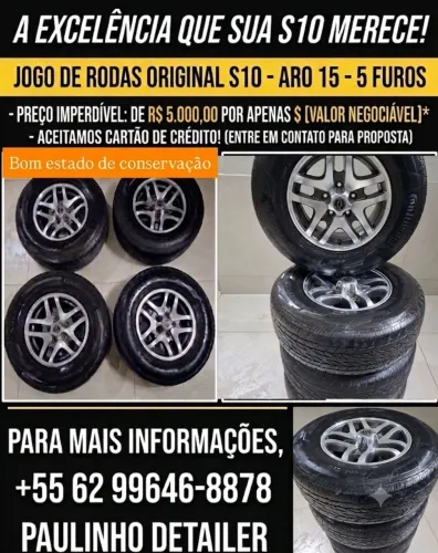 Rodas Aro15 5 furos