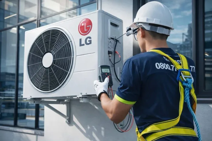 Limpeza,Carga de Gás e instalação De Splits TÉCNICO