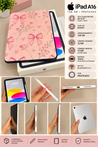 IPAD A16 | 128GB | APPLE PENCIL ORIGINAL