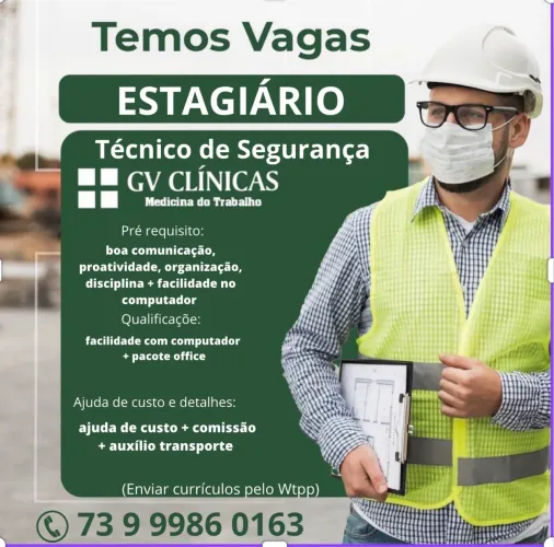 Vaga para Estágio