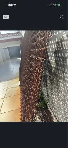Tela de ferro para laje e piso industrial