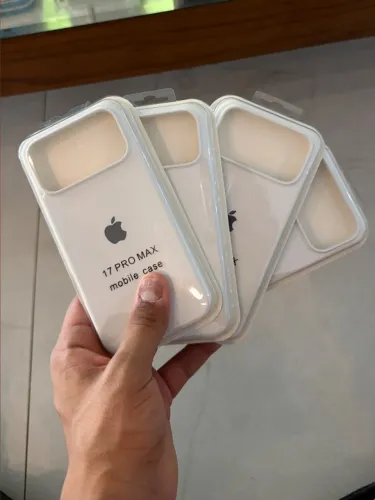 Capinha de silicone 17 pro Max e 18 pro Max