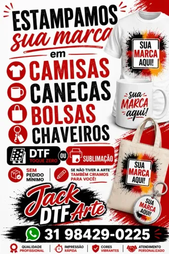 Personalizamos com a sua marca
