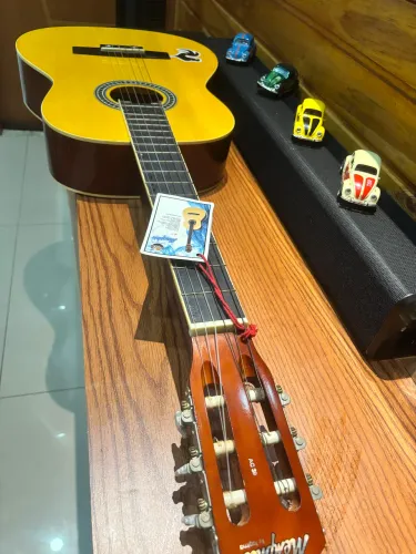 Violão Memphis Tagima AC39 + Capa Mochila + 4 Jogos D?Addario
