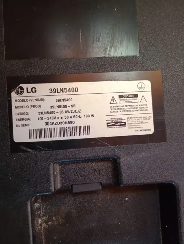 Placa LG 39 polegadas