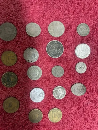 Moedas antigas 