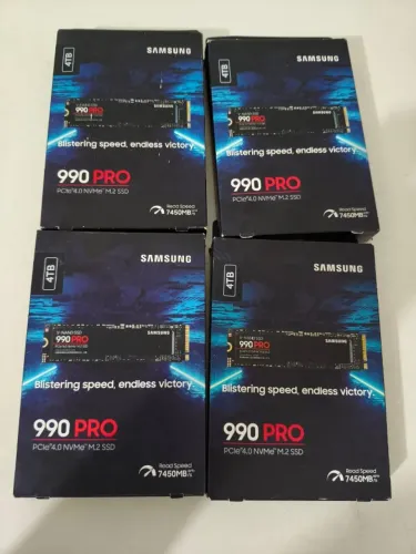 (Novo Lacrado) SSD NVME 4TB Samsung 990 PRO LACRADO