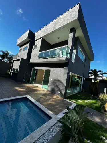 Casa em Condomínio para Locação em Camaçari, Alphaville (Abrantes), 4 dormitórios, 4 suíte