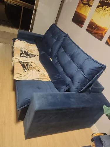 Sofá retrátil gigante muito novo