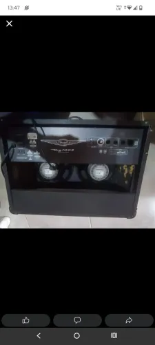 Amplificador guitarra oneal ocg-1002-cr preto 130w