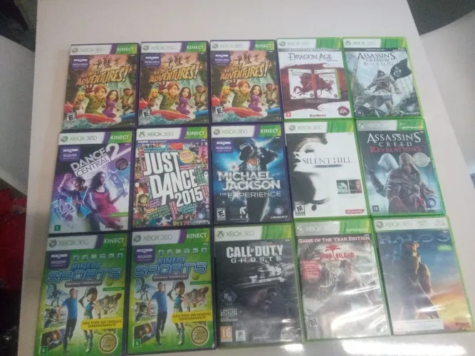Jogos originais para Xbox 360 a partir de 30 reais