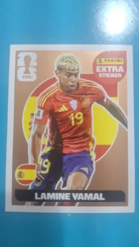 Figurinha Extra Bronze Copa 2026 Lamine Yamal