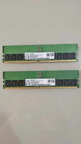 1 PENTE de Memória RAM DDR5 32GB 5600MHz SK Hynix UDIMM - Original