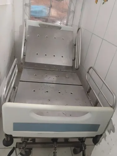 Cama Hospitalar Aço Inox