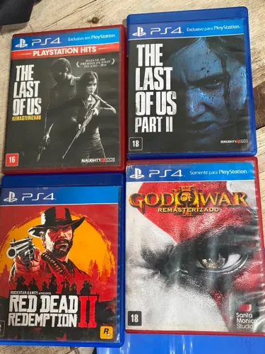 Jogos PS4 Originais