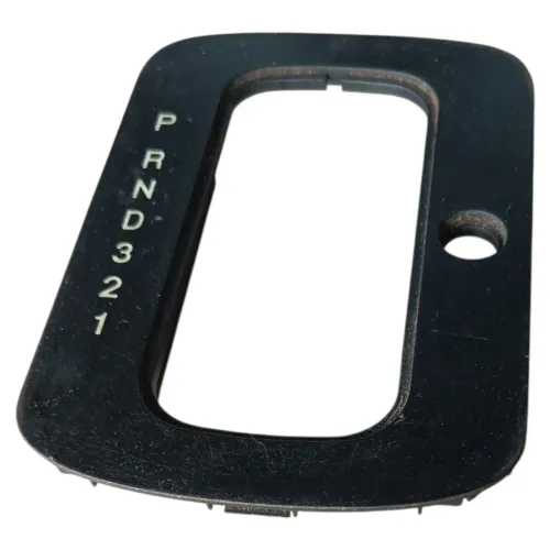 Moldura Alavanca Marcha Chevrolet Zafira Astra 2004 2011 Preto