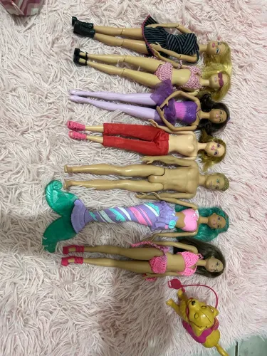 Conjunto de Barbies originais