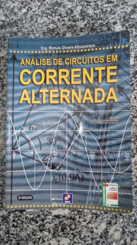 Livro Análise de Circuitos em Corrente Alternada (2° edição) seminovo